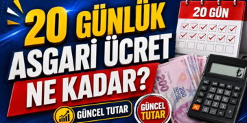 20 Gün Çalışan Asgari Ücretli Ne Kadar Maaş Alır?