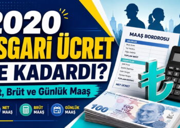 2020 Asgari Ücret Ne Kadardı? Net, Brüt ve Günlük Maaş
