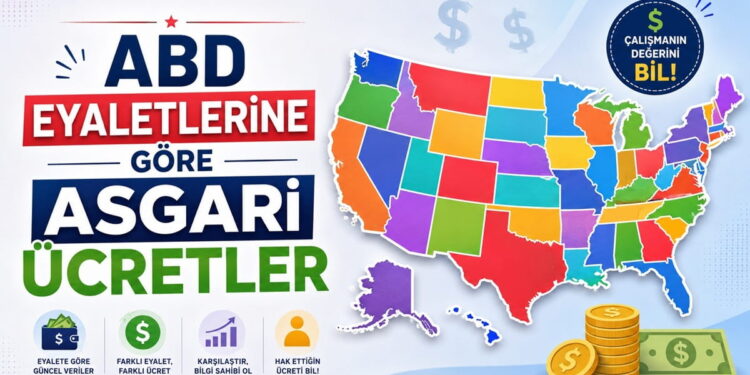 ABD Eyaletlerine Göre Asgari Ücretler