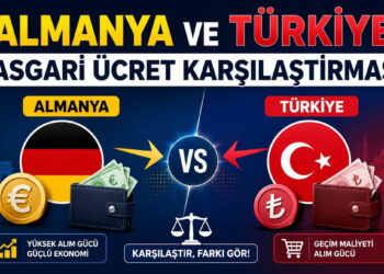 Almanya ve Türkiye Asgari Ücret Karşılaştırması