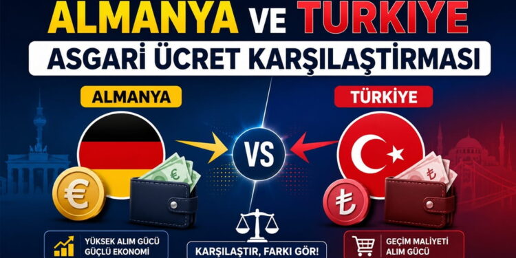 Almanya ve Türkiye Asgari Ücret Karşılaştırması