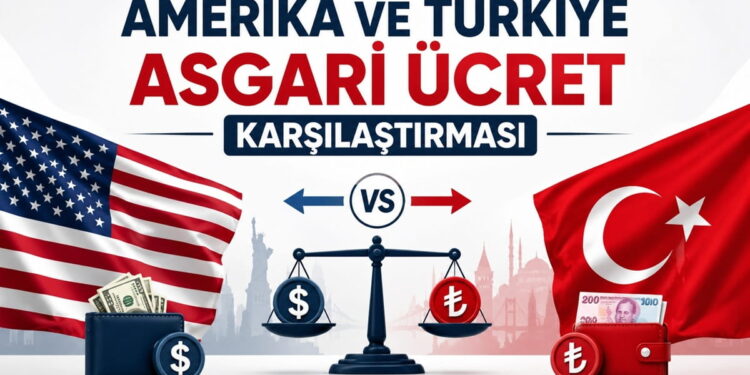 Amerika ve Türkiye Asgari Ücret Karşılaştırması