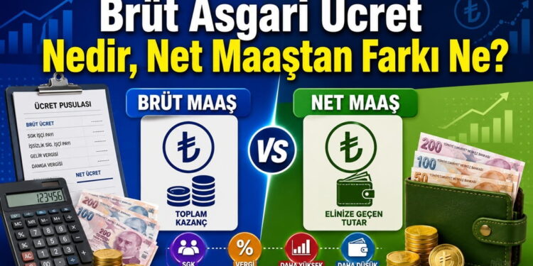 Brüt Asgari Ücret Nedir, Net Maaştan Farkı Ne