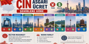 Çin Asgari Ücreti Ne Kadar? Şehirlere Göre Yuan ve Dolar?