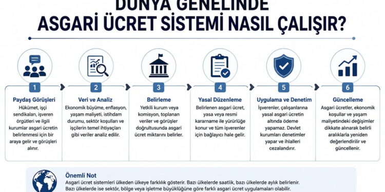 Dünya Genelinde Asgari Ücret Sistemi Nasıl Çalışır?