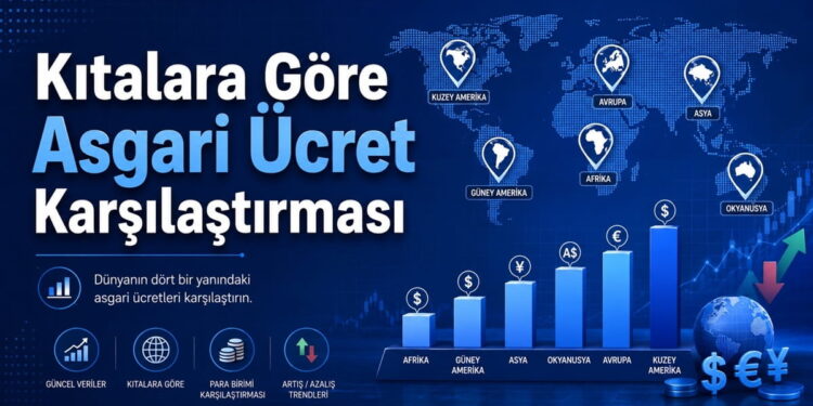 Kıtalara Göre Asgari Ücret Karşılaştırması