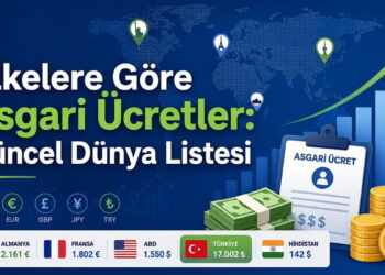Ülkelere Göre Asgari Ücretler: Güncel Dünya Listesi