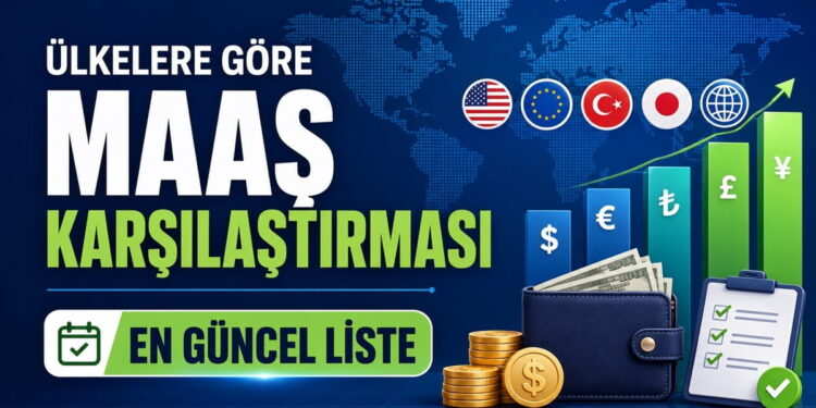 Ülkelere Göre Maaş Karşılaştırması: En Güncel Liste