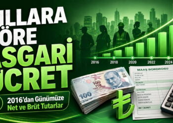 Yıllara Göre Asgari Ücret: 2016’dan Günümüze Net ve Brüt Tutarlar