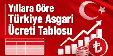 Yıllara Göre Türkiye Asgari Ücreti Tablosu